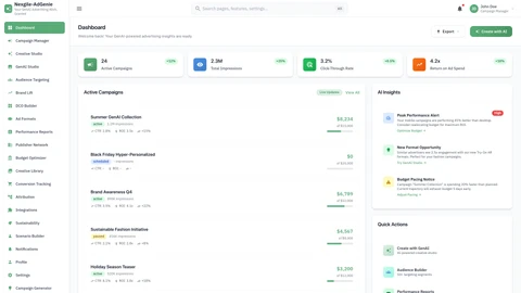 Nexgile AdGenie Command interface