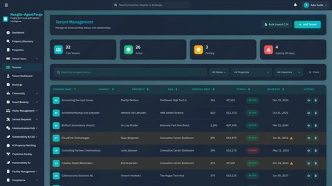 Nexgile AgentForge Nexus interface