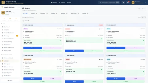 Nexgile CultivaIQ Hub interface