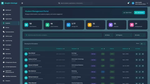 Nexgile EduSage Gateway interface
