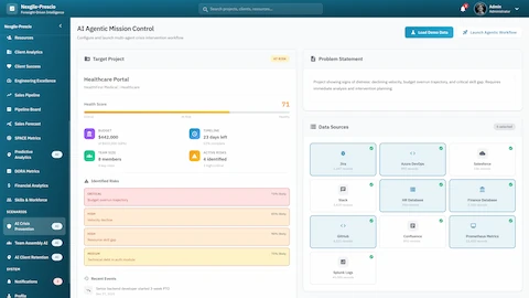 AI Agentic Crisis Intervention System interface