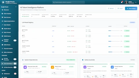 AI Talent Intelligence Platform interface
