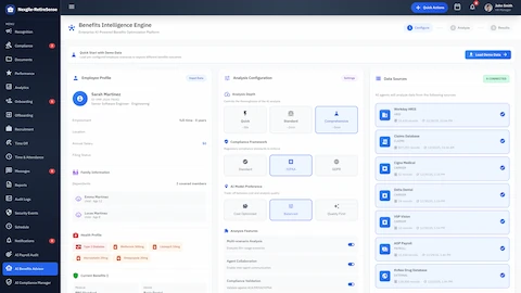 Benefits Intelligence & Optimization Worker interface